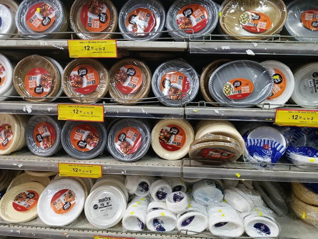 התערבות התנהגותית להפחתת השימוש בכלים חד-פעמיים בחברה החרדית